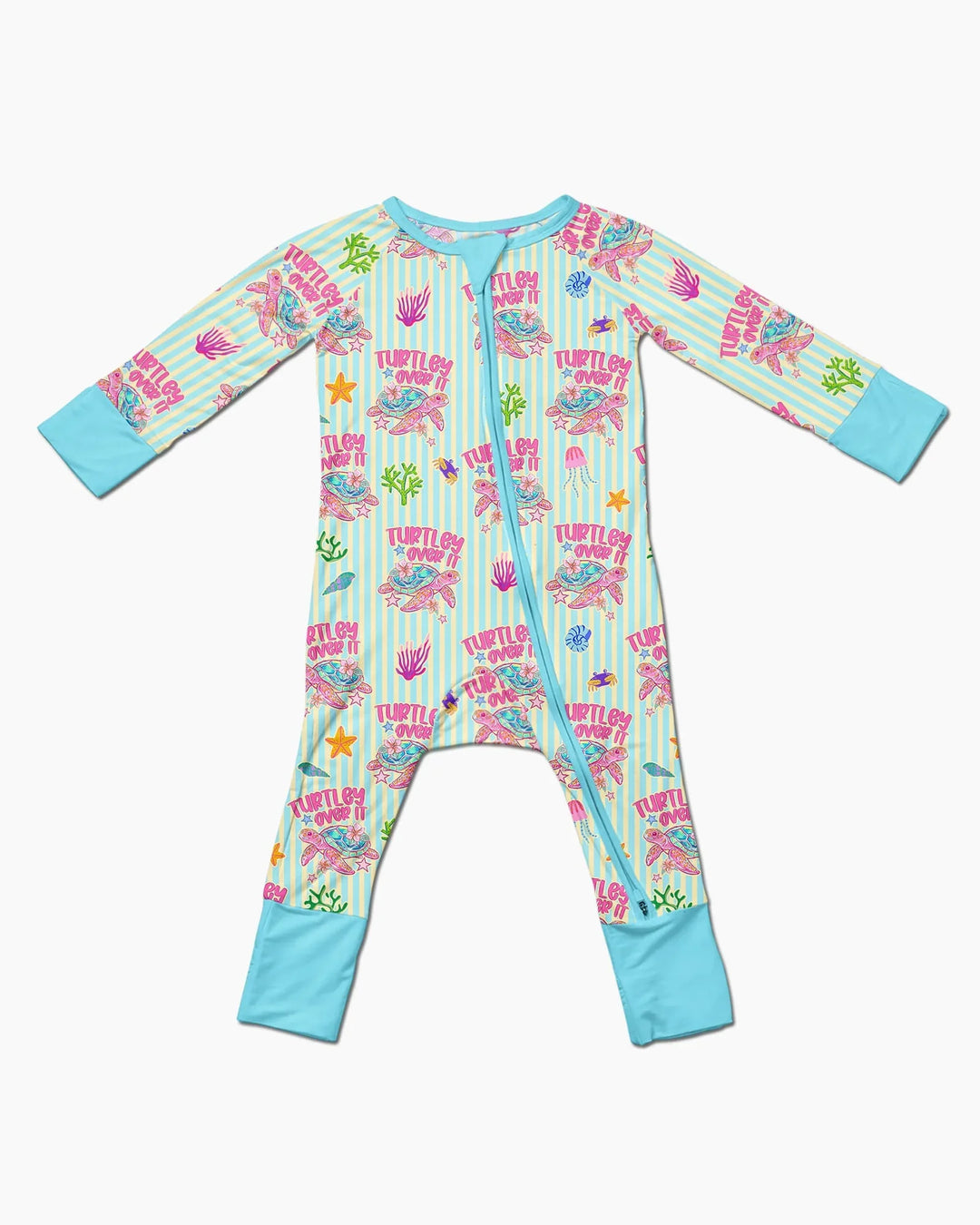 Turtley Over It Family Matching Bamboo Convertible Zippy