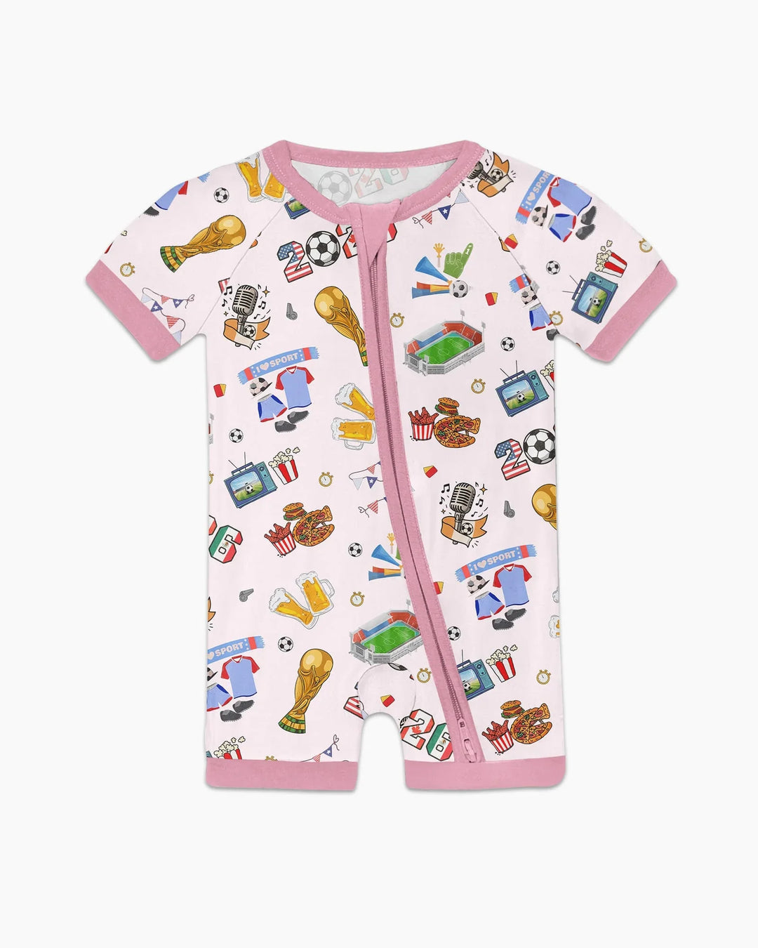 Dreaming of The Cup Bamboo Shorty Zippy