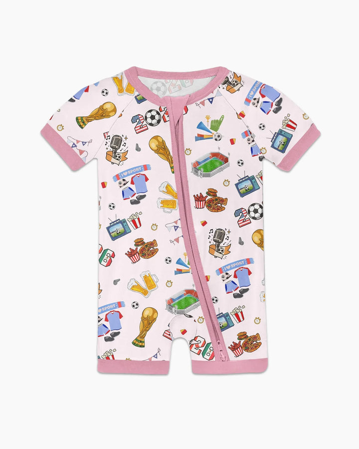 Dreaming of The Cup Bamboo Shorty Zippy
