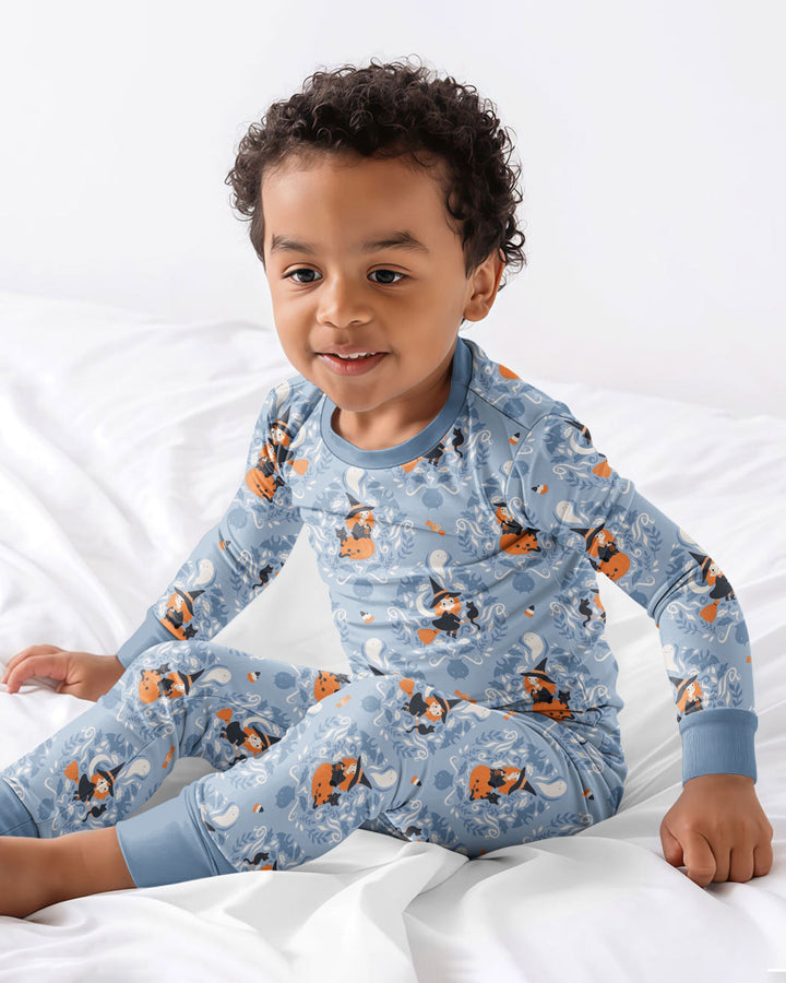 Sweet Witches Bamboo Two Piece Long Sleeve Pajama Set