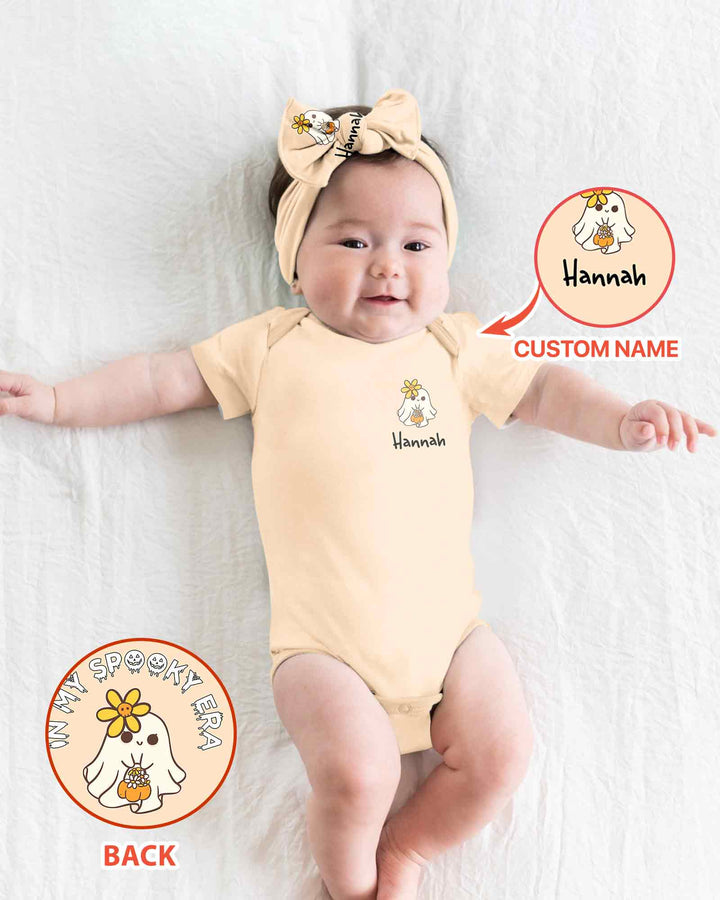 Personalized In My Spooky Era Bamboo Bodysuit