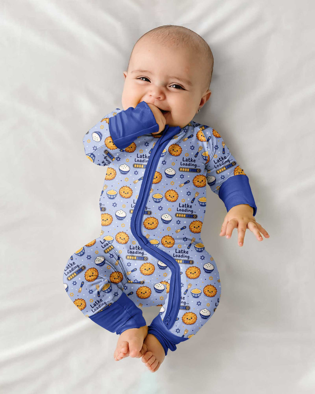 Latke For Hanukkah Bamboo Convertible Zippy