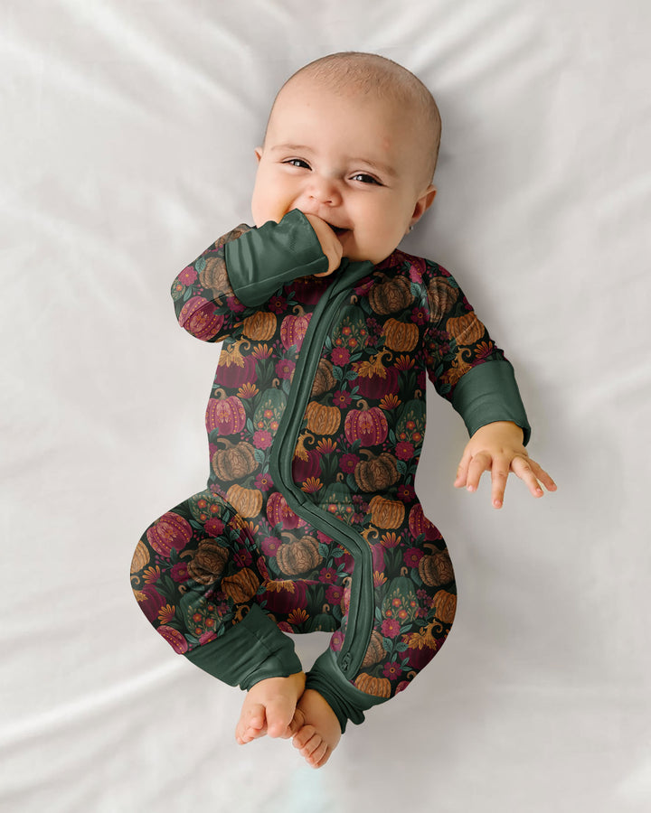 Velvet Pumpkins Bamboo Convertible Zippy