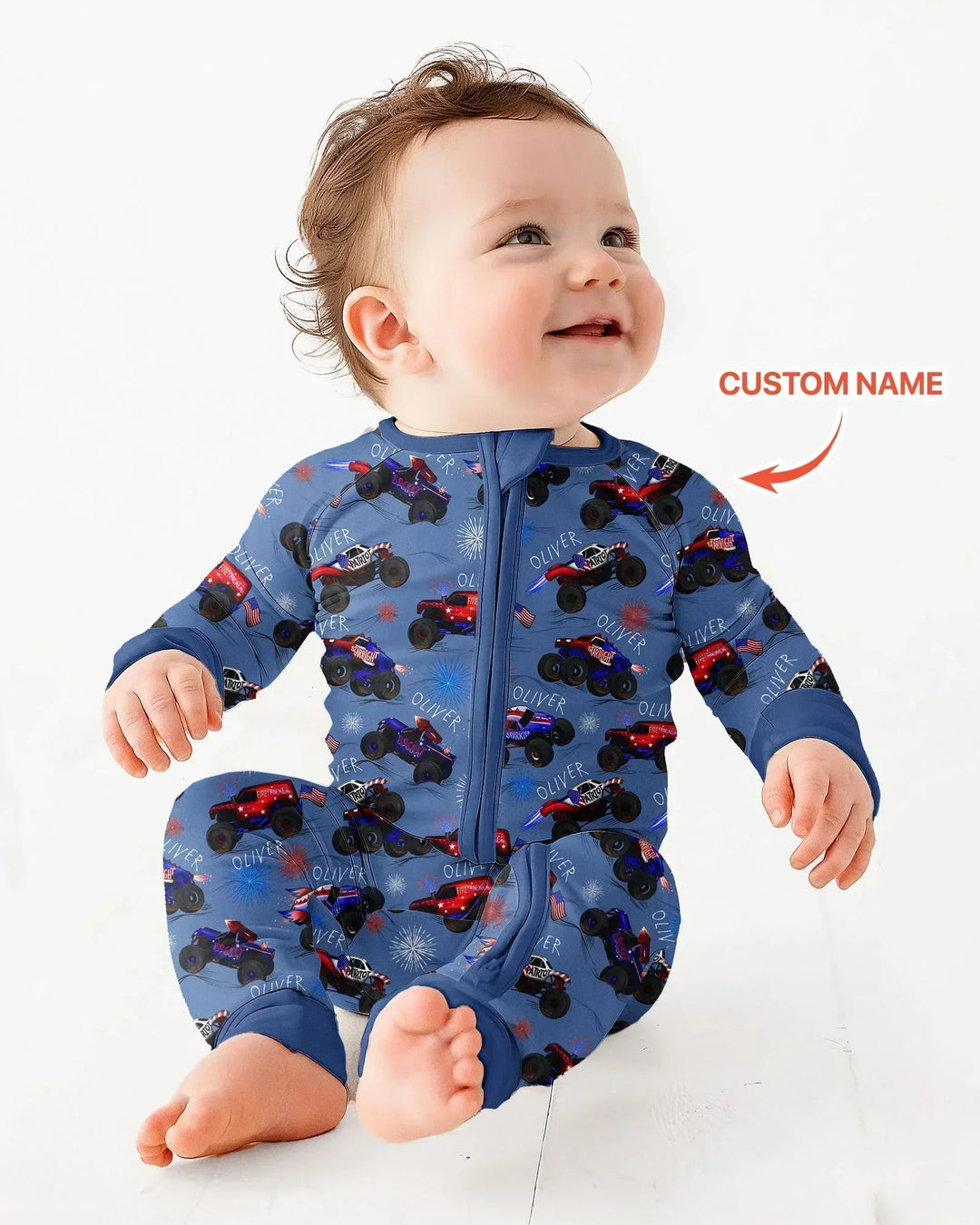 All American Thunder Custom Name Bamboo Convertible Zippy
