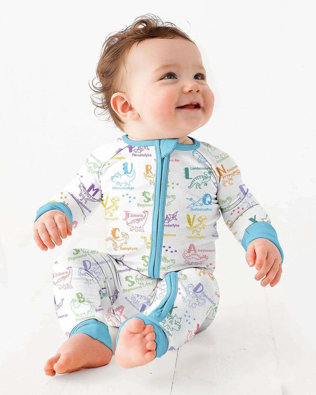 Dino Alphabet ABC Bamboo Convertible Zippy
