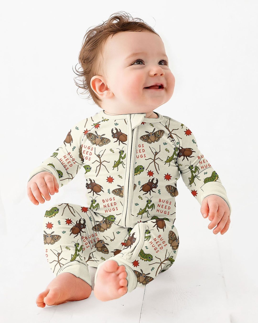 Cute Insect Friends Bamboo Convertible Zippy