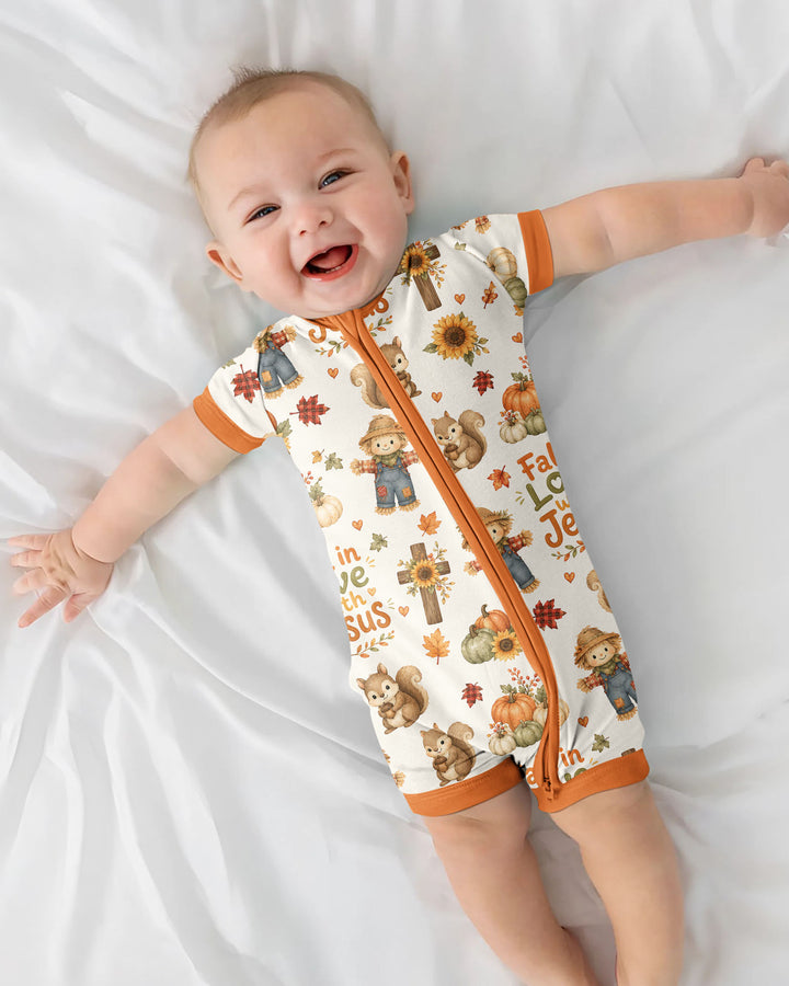 Fall For Jesus Bamboo Shorty Zippy