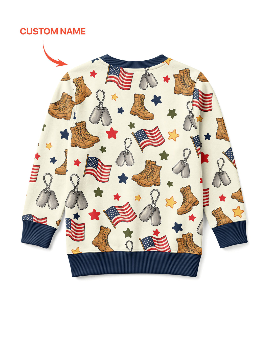 Who Needs Superhero When Your Grandpa Is A Veteran Bamboo Crewneck Sweatshirt