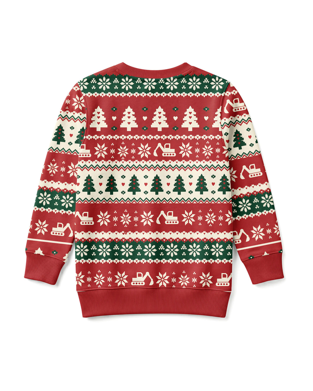 I Dig Christmas Ugly Bamboo Crewneck Sweatshirt