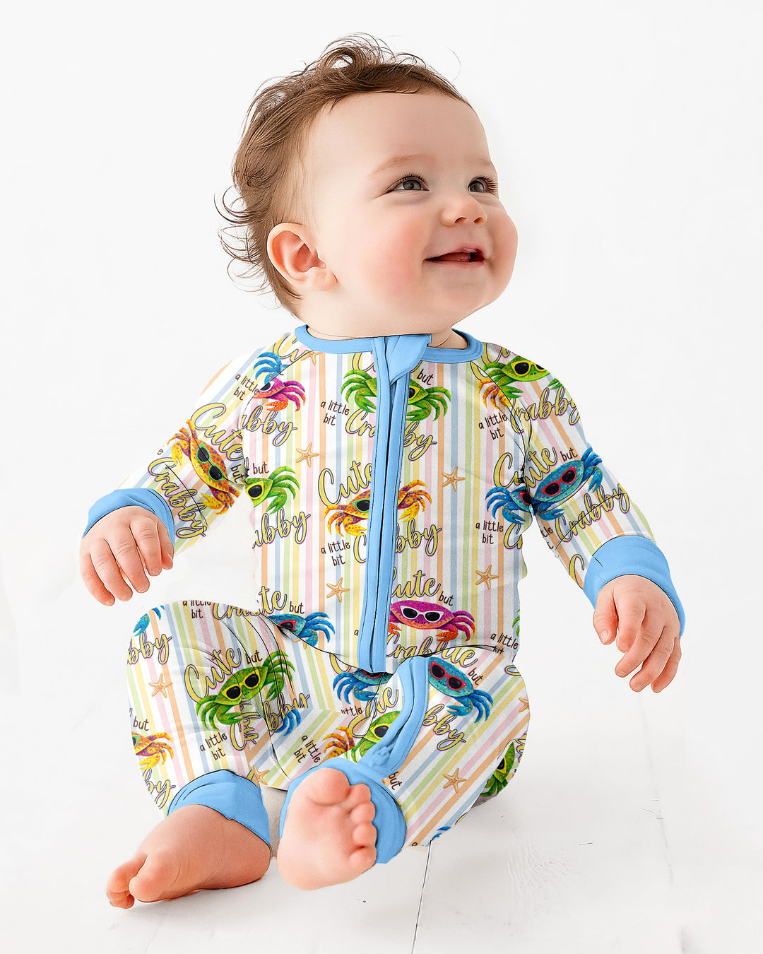 Cute But A Little Bit Crabby Bamboo Convertible Zippy