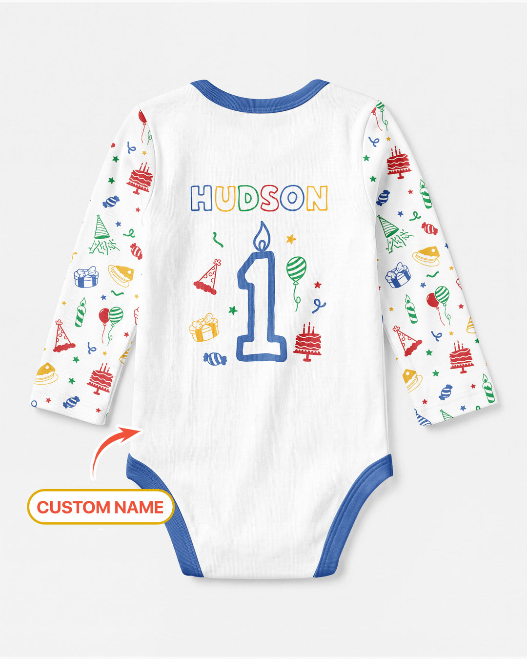 Custom Photo It's Fun To Be One Bamboo Bodysuit