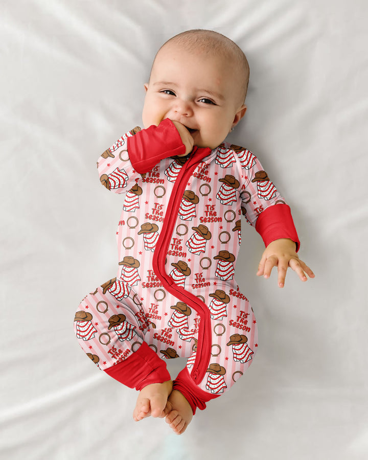 Western Christmas Tis the Season Bamboo Convertible Zippy