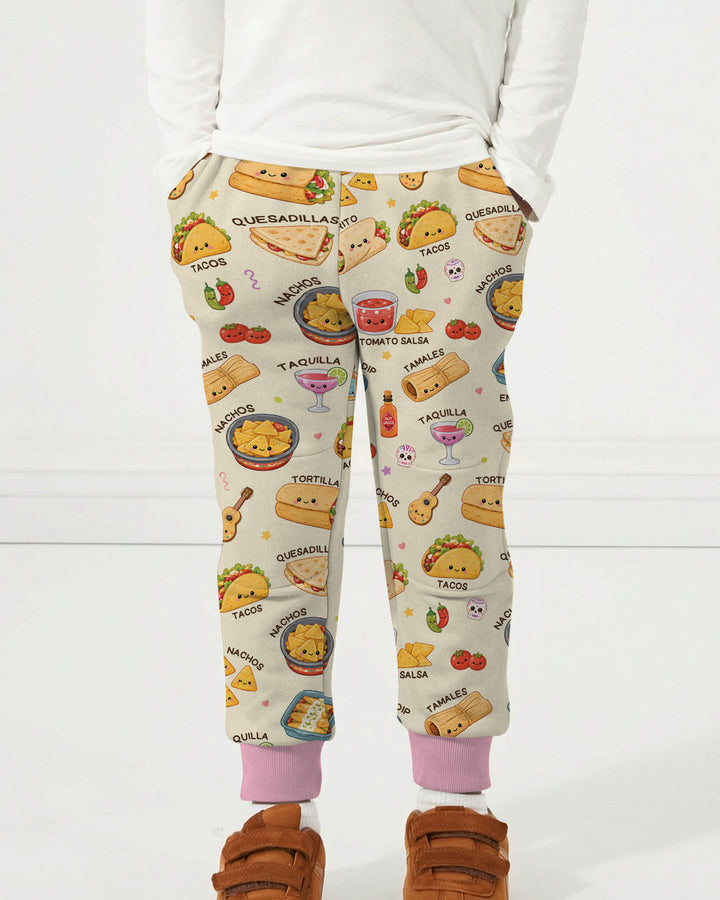 Kawaii Mexican Food Bamboo Jogger