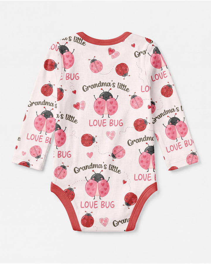 Grandma's Little Love Bug Bamboo Bodysuit