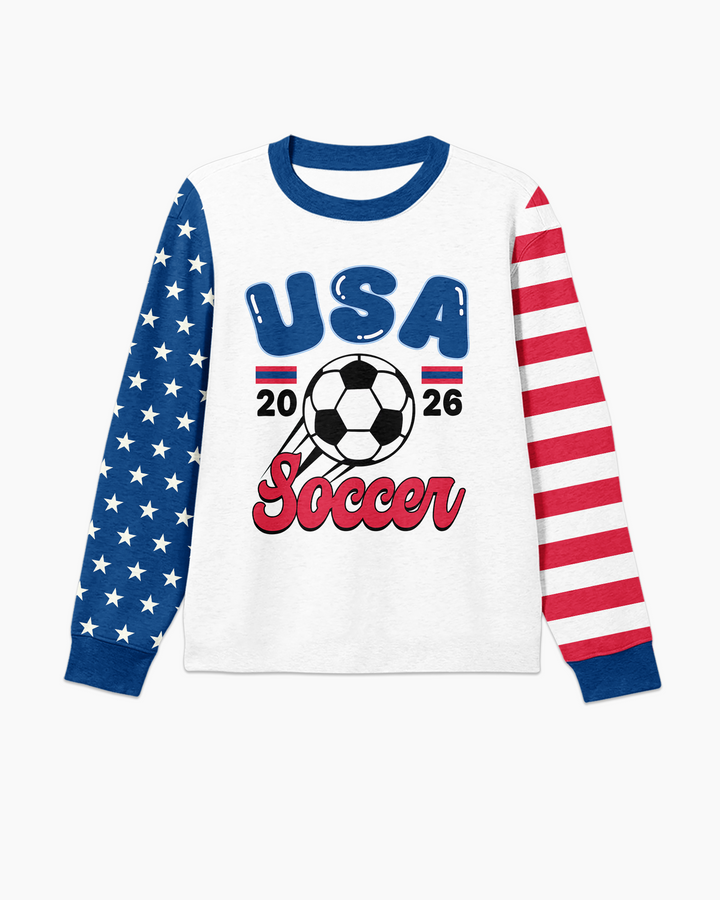 USA Soccer Cup Bamboo Men's Pajama Set