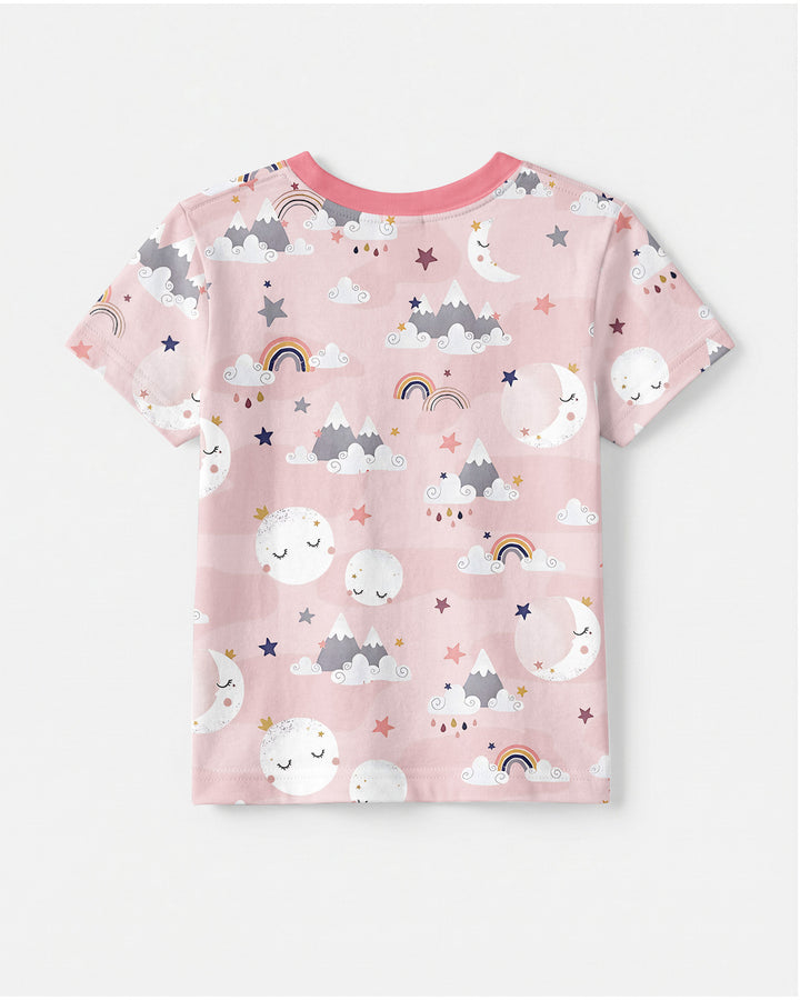 My Grandma Loves Me To The Moon And Back Bamboo Crewneck T-Shirt