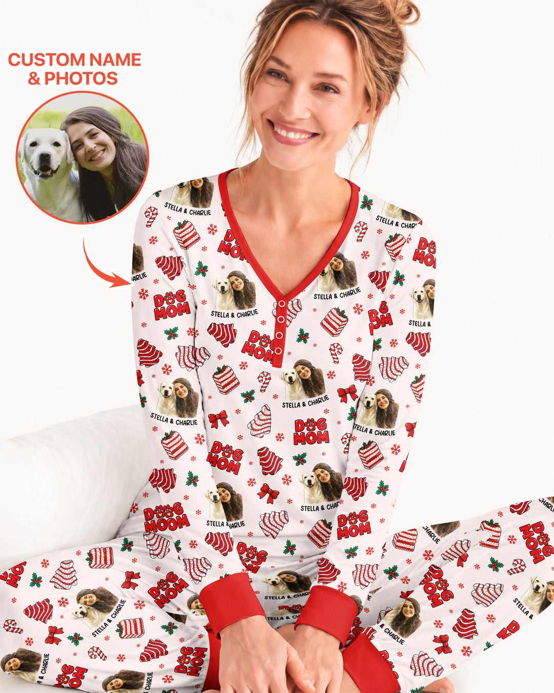 Dog Mommy Bamboo Women Pajama Set