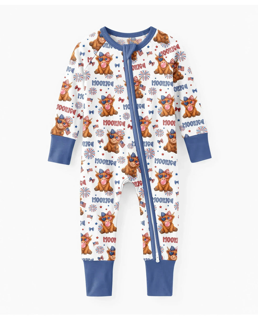 Moo-Rica Cowgirl Bamboo Convertible Zippy