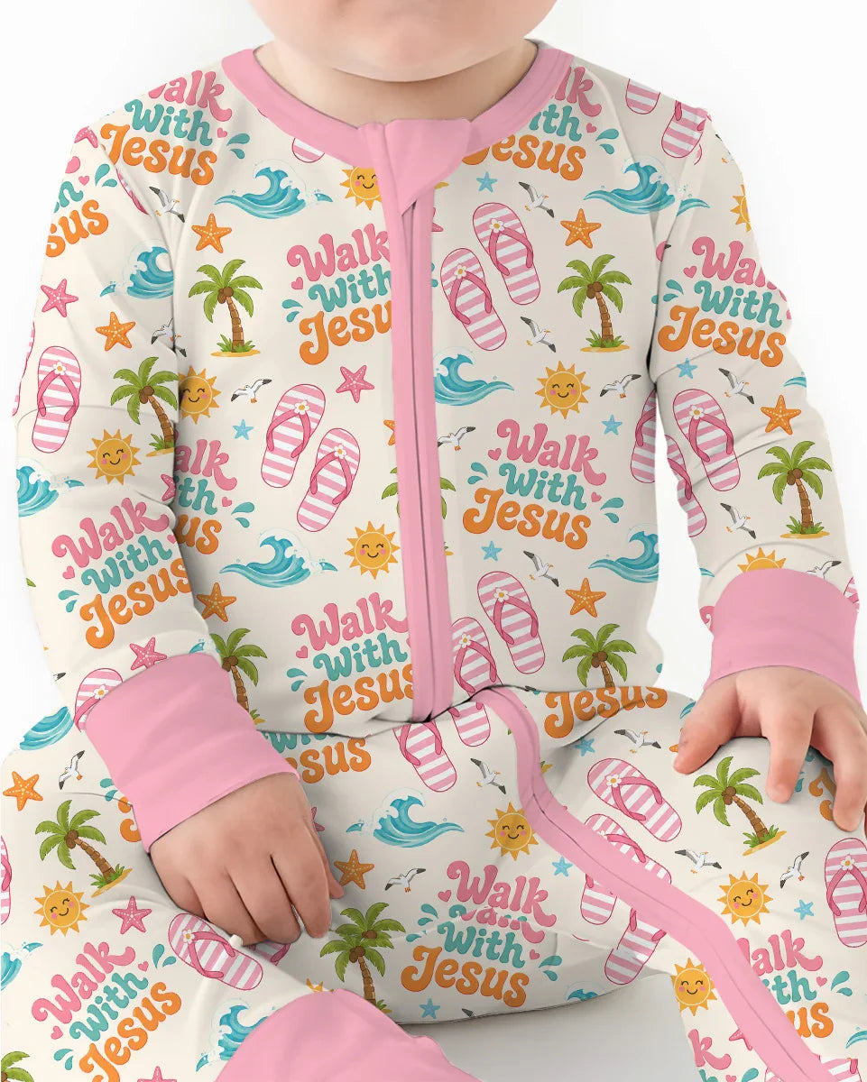 Groovy Summer Walk With Jesus Bamboo Convertible Zippy