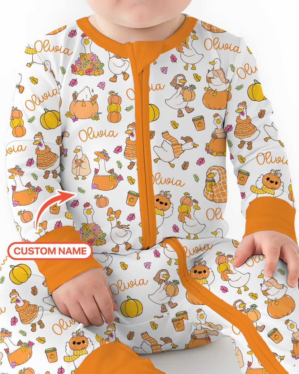Fall Silly Goose Bamboo Convertible Zippy