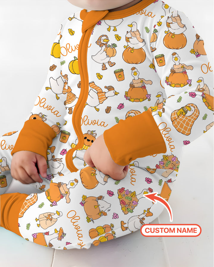Fall Silly Goose Bamboo Convertible Zippy
