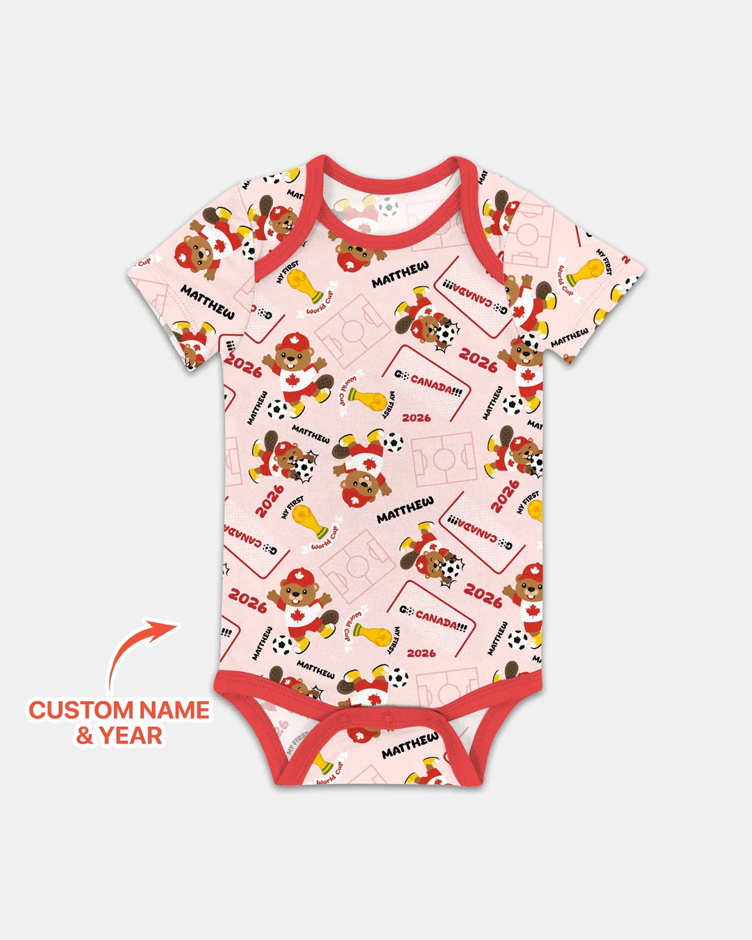 My First World Cup Bamboo Bodysuit