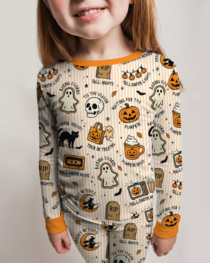 Tis' The Season Bamboo Two Piece Long Sleeve Pajama Set