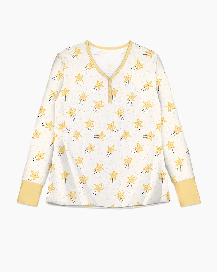 Happy Little Stars Family Matching Bamboo Women Pajama Set