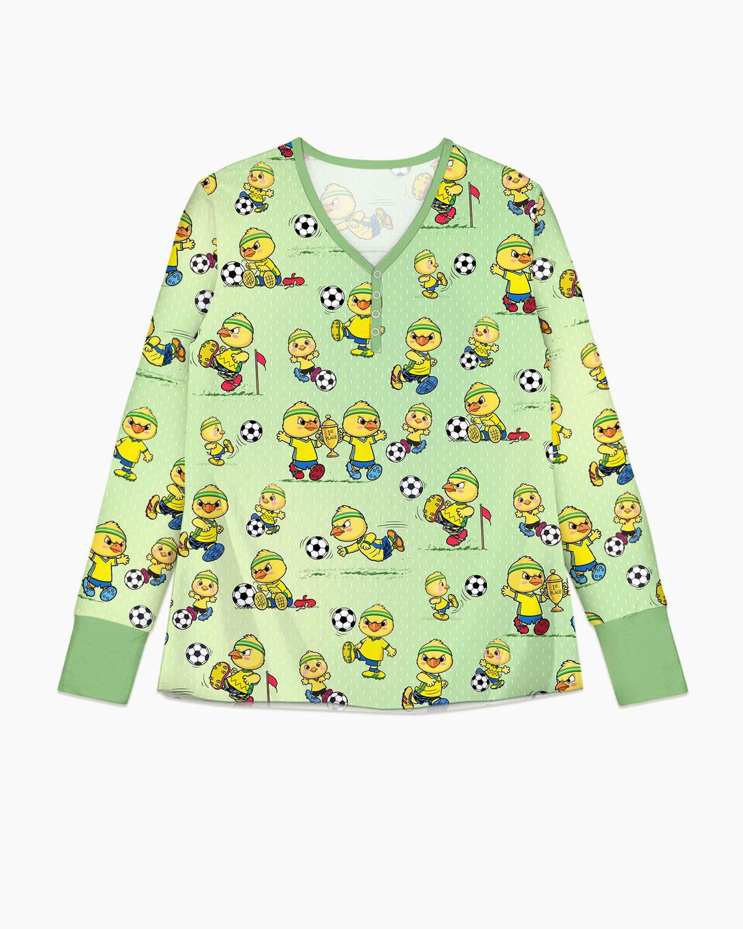 Brasil Soccer Fan Family Matching Bamboo Women Pajama Set