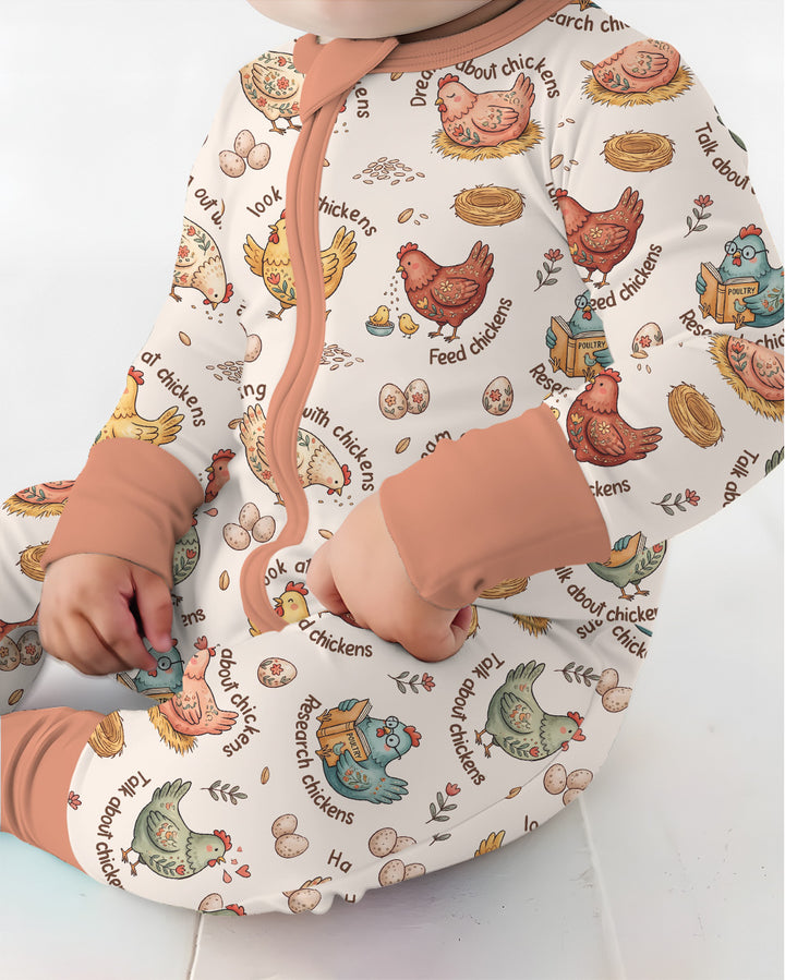 Chicken Lover Bamboo Convertible Zippy