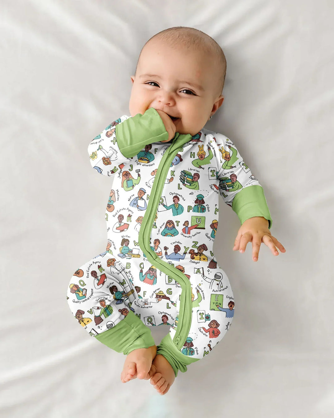 Jobs Alphabet Bamboo Convertible Zippy