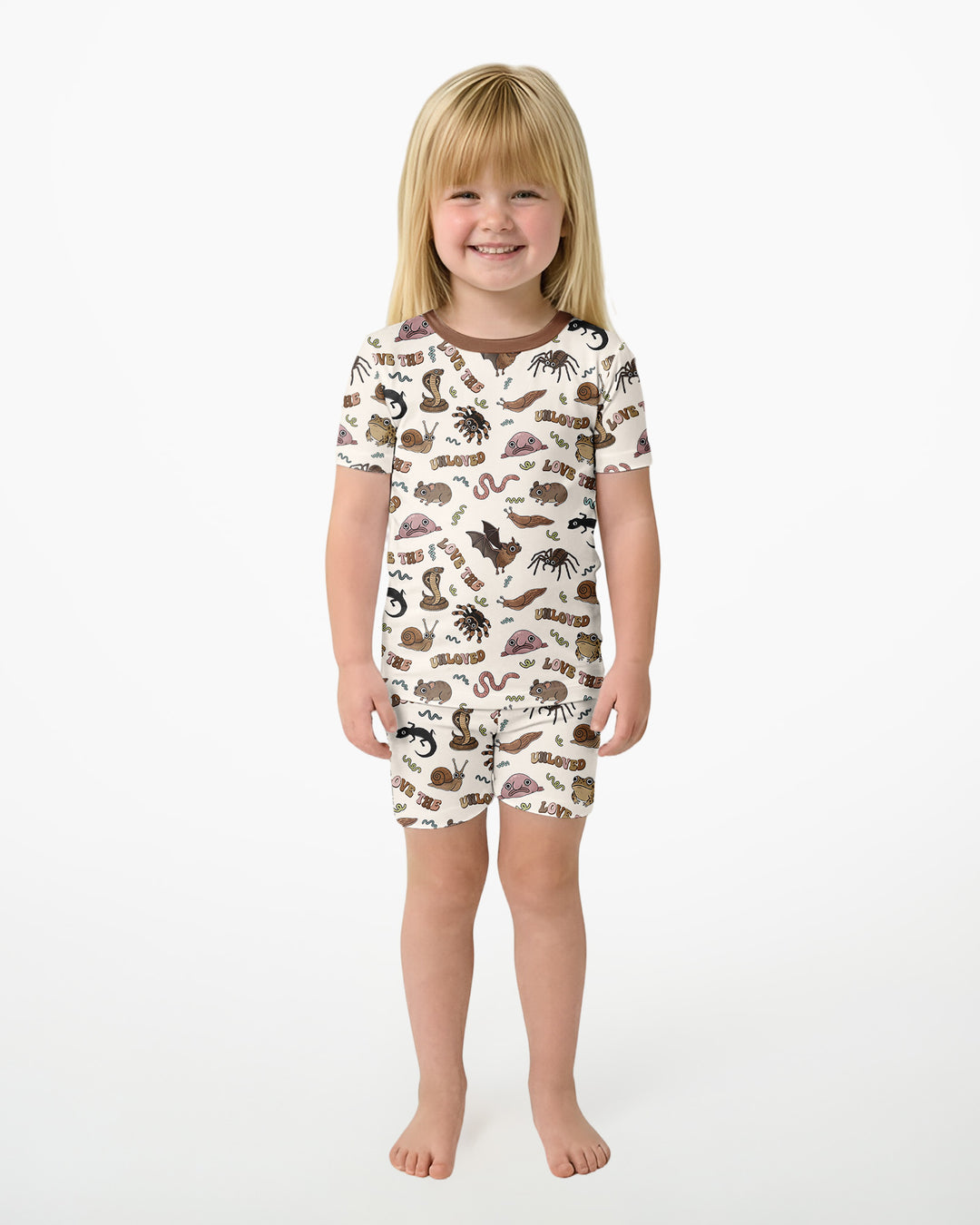Love The Unloved Bamboo Two Piece Short Sleeve Shorts Pajama Set