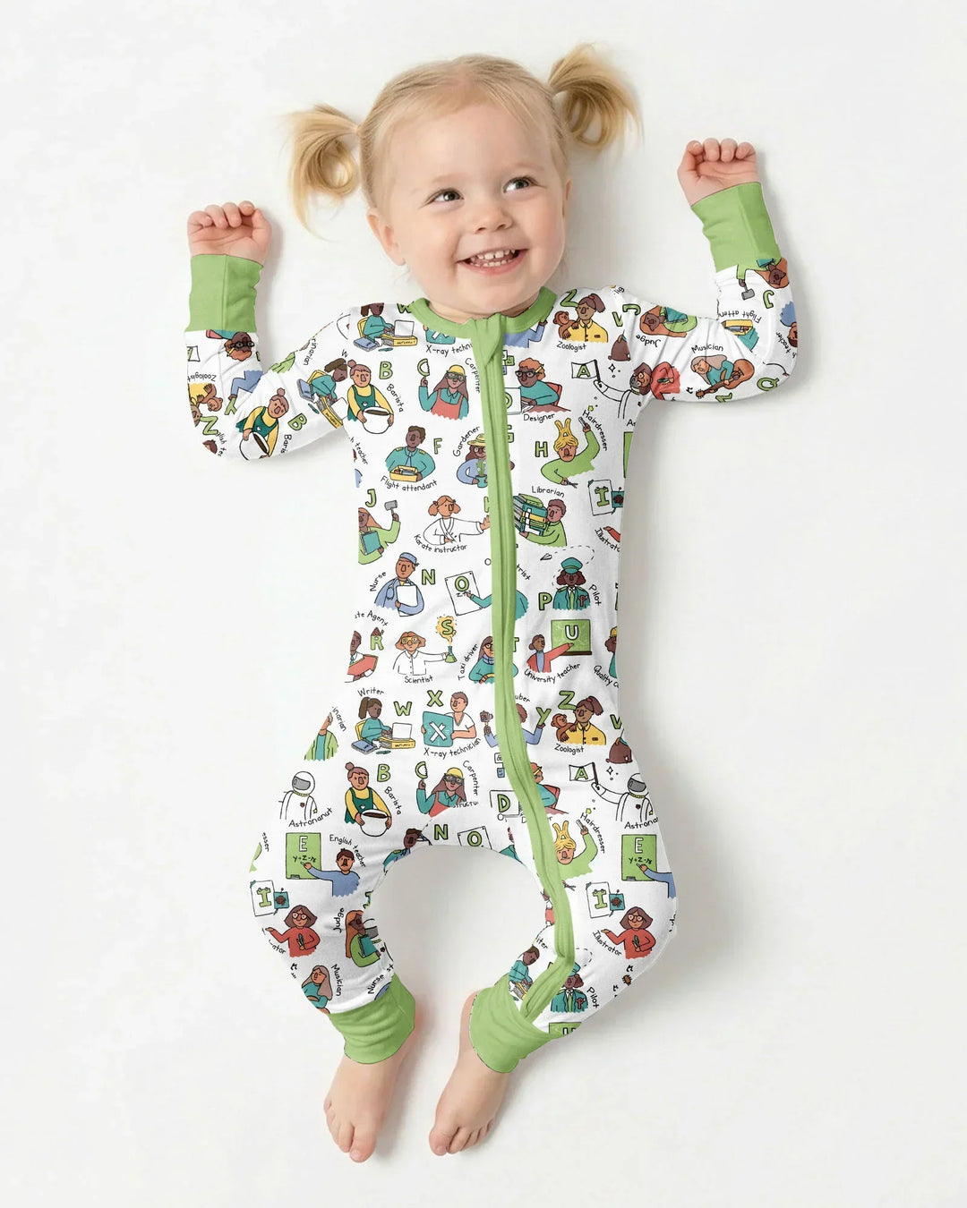 Jobs Alphabet Bamboo Convertible Zippy