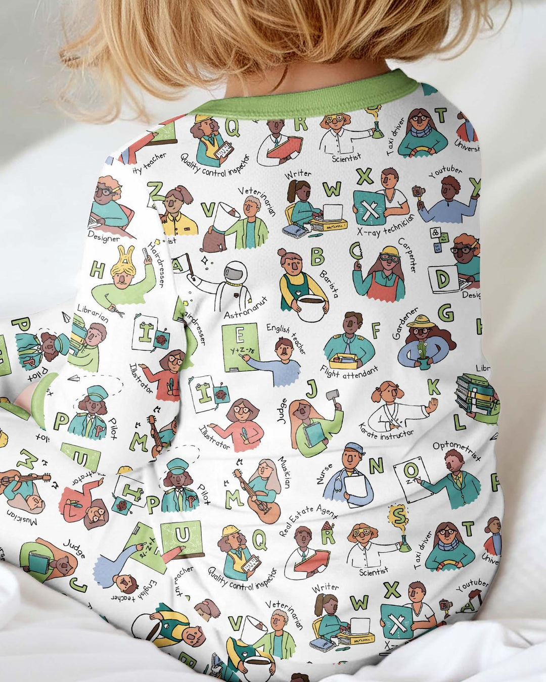 Jobs Alphabet Bamboo Convertible Zippy