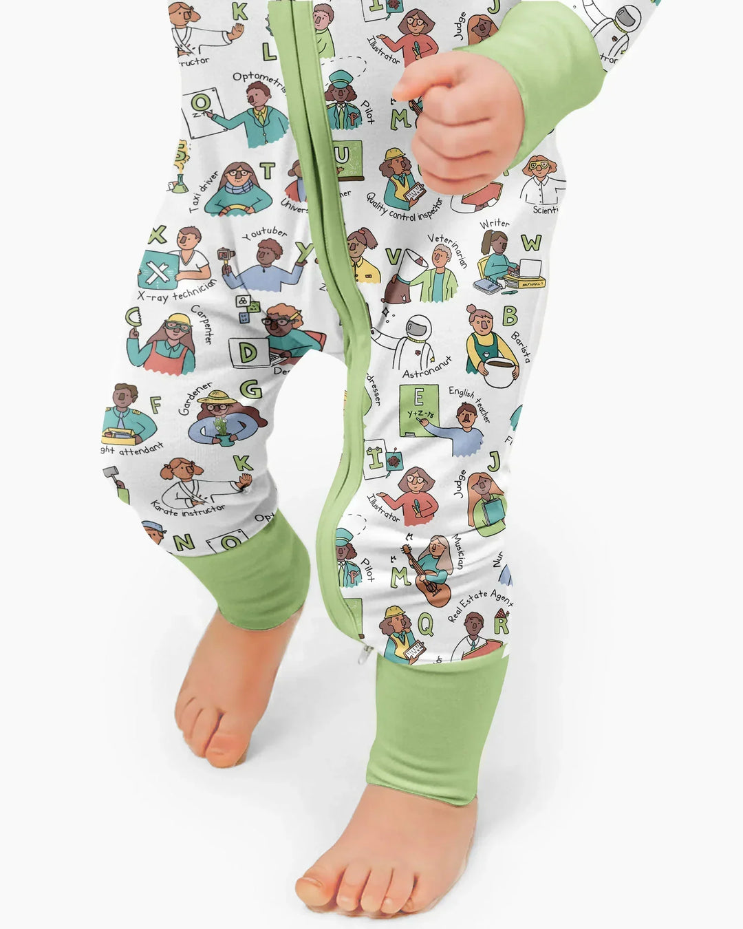 Jobs Alphabet Bamboo Convertible Zippy