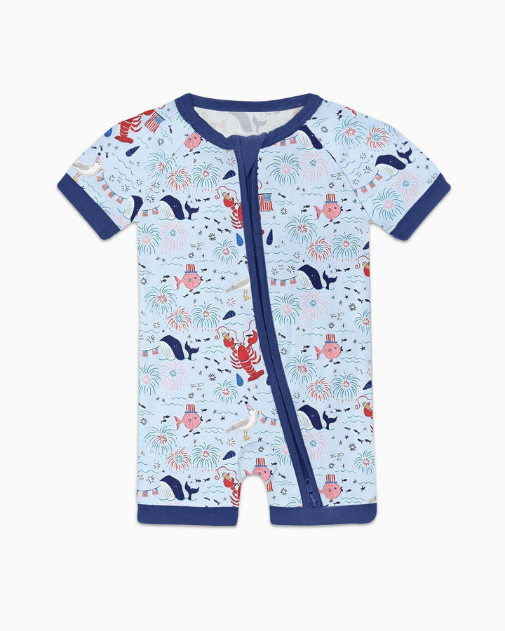 250 Summers Strong Matching Family Bamboo Shorty Zippy