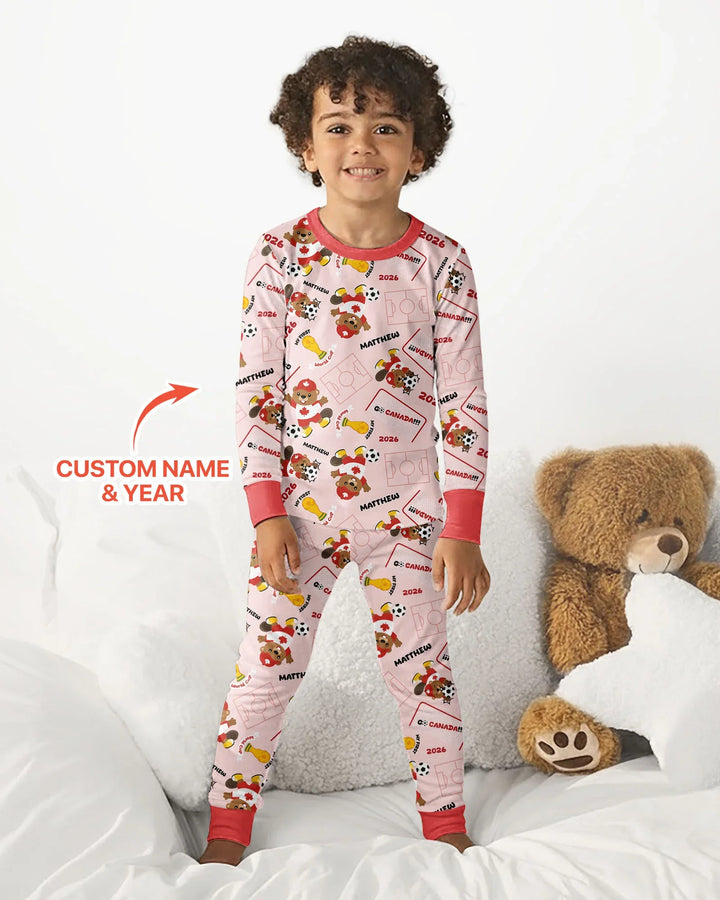 My First World Cup Bamboo Two Piece Long Sleeve Pajama Set