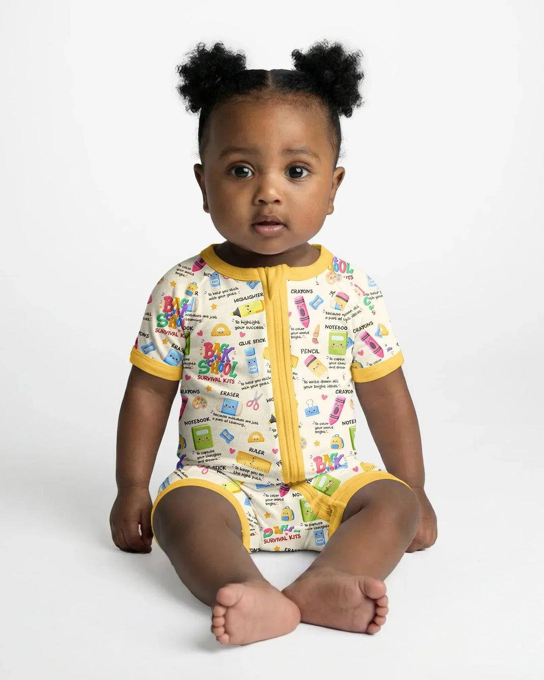 Back To School Survival Kit Bamboo Shorty Zippy