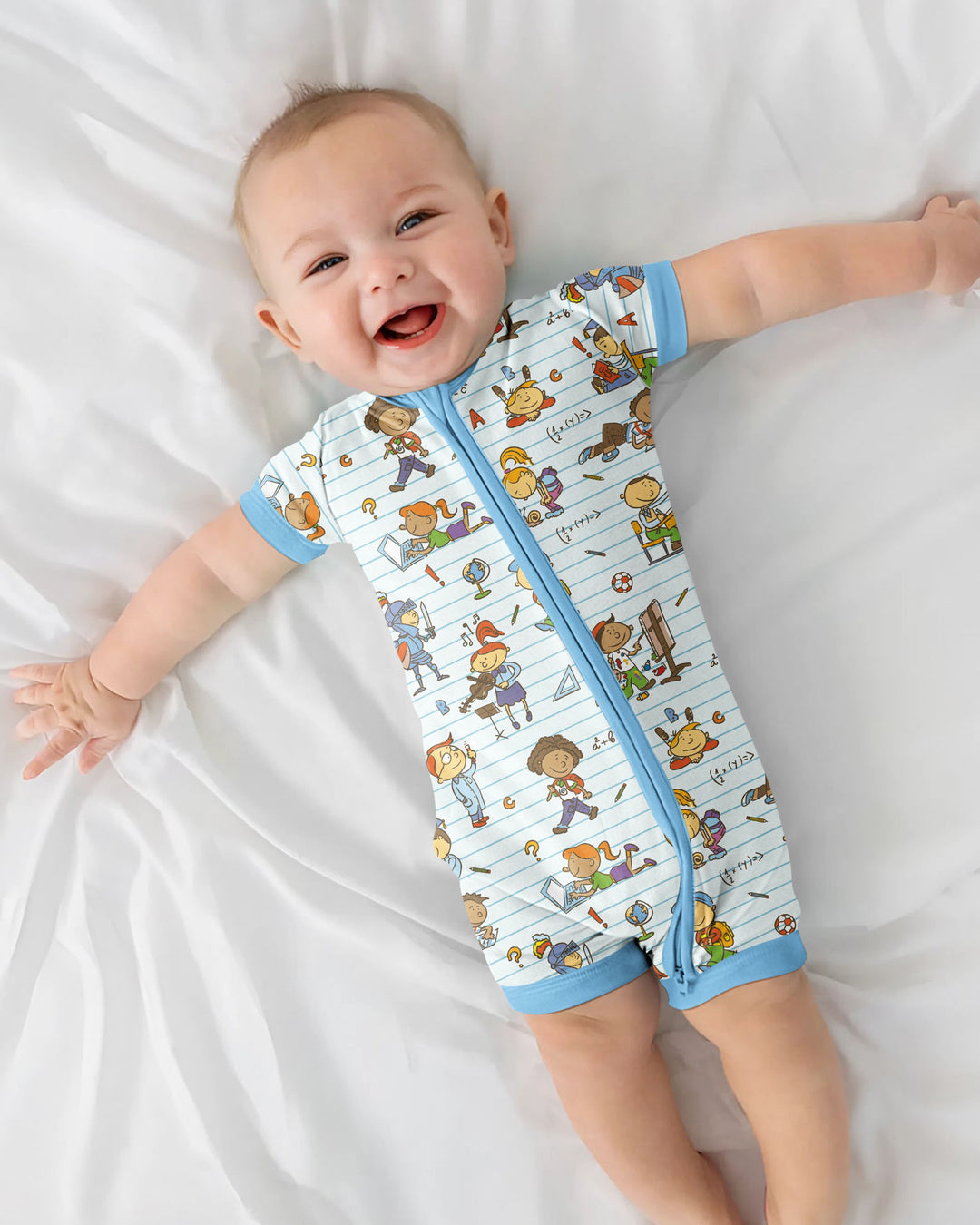 School Days Adventure Bamboo Shorty Zippy