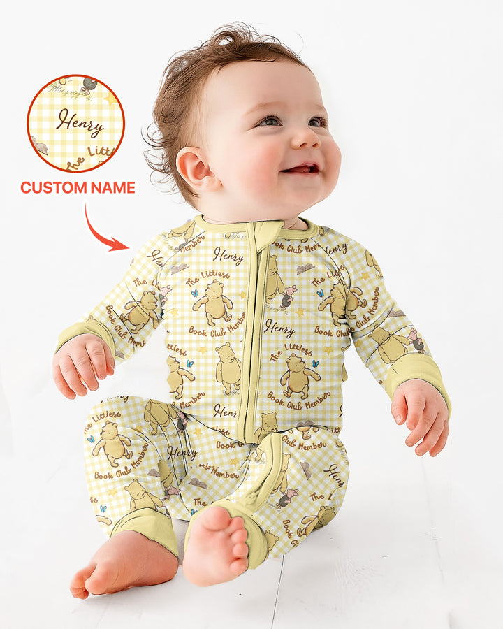 Custom Name Littlest Book Club Member Bamboo Convertible Zippy