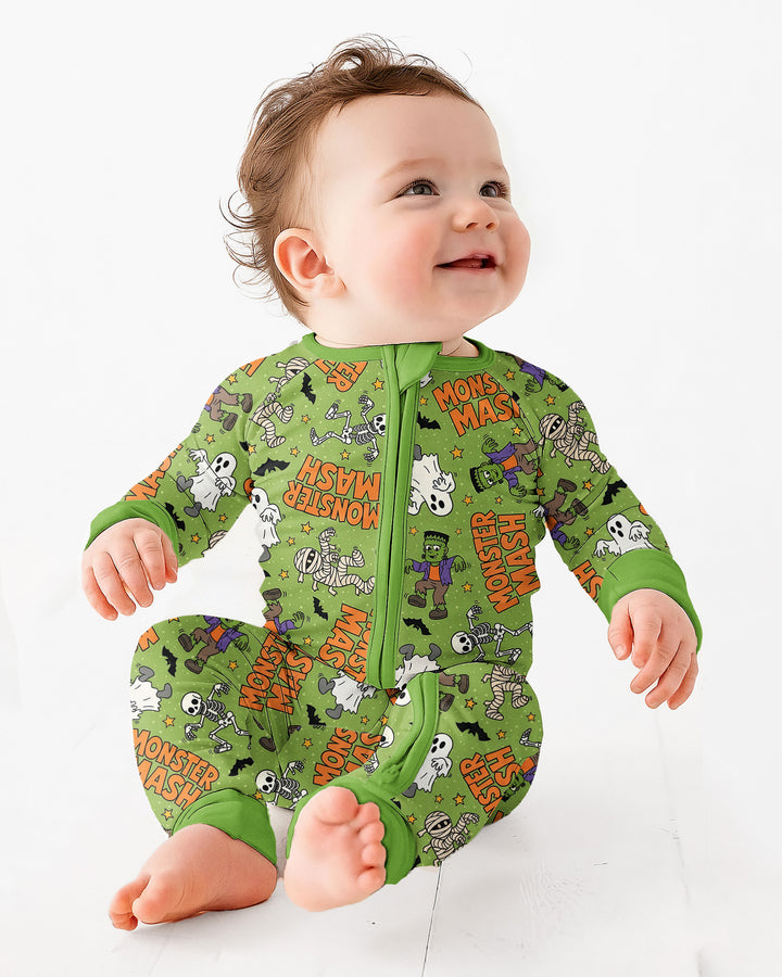 Monster Mash Halloween Bamboo Convertible Zippy