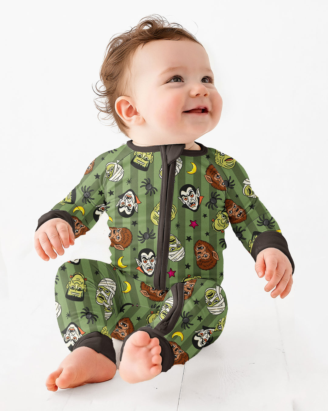 Creepy Crew Family Matching Bamboo Convertible Zippy