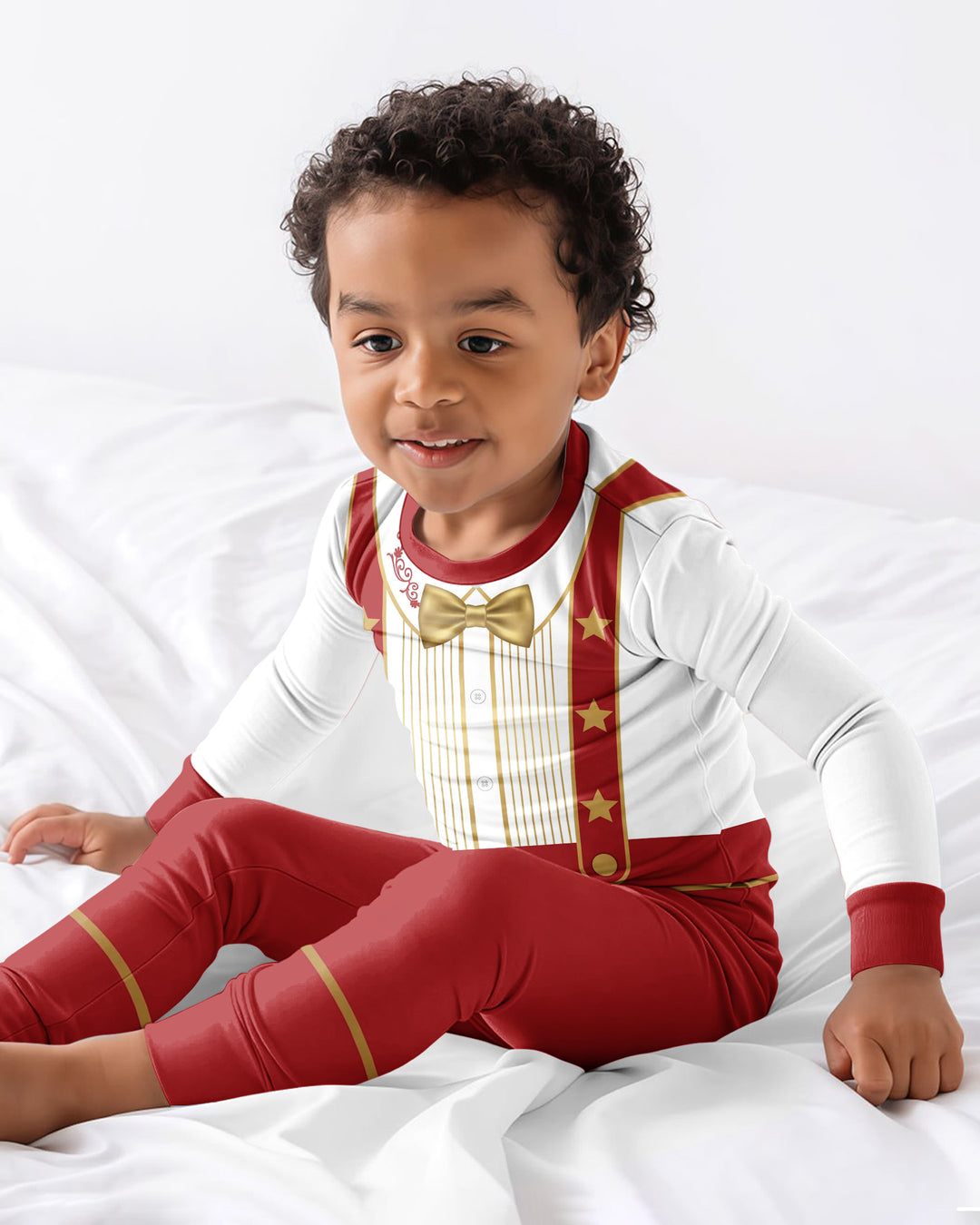 Golden Star Prince Bamboo Two Piece Long Sleeve Pajama Set