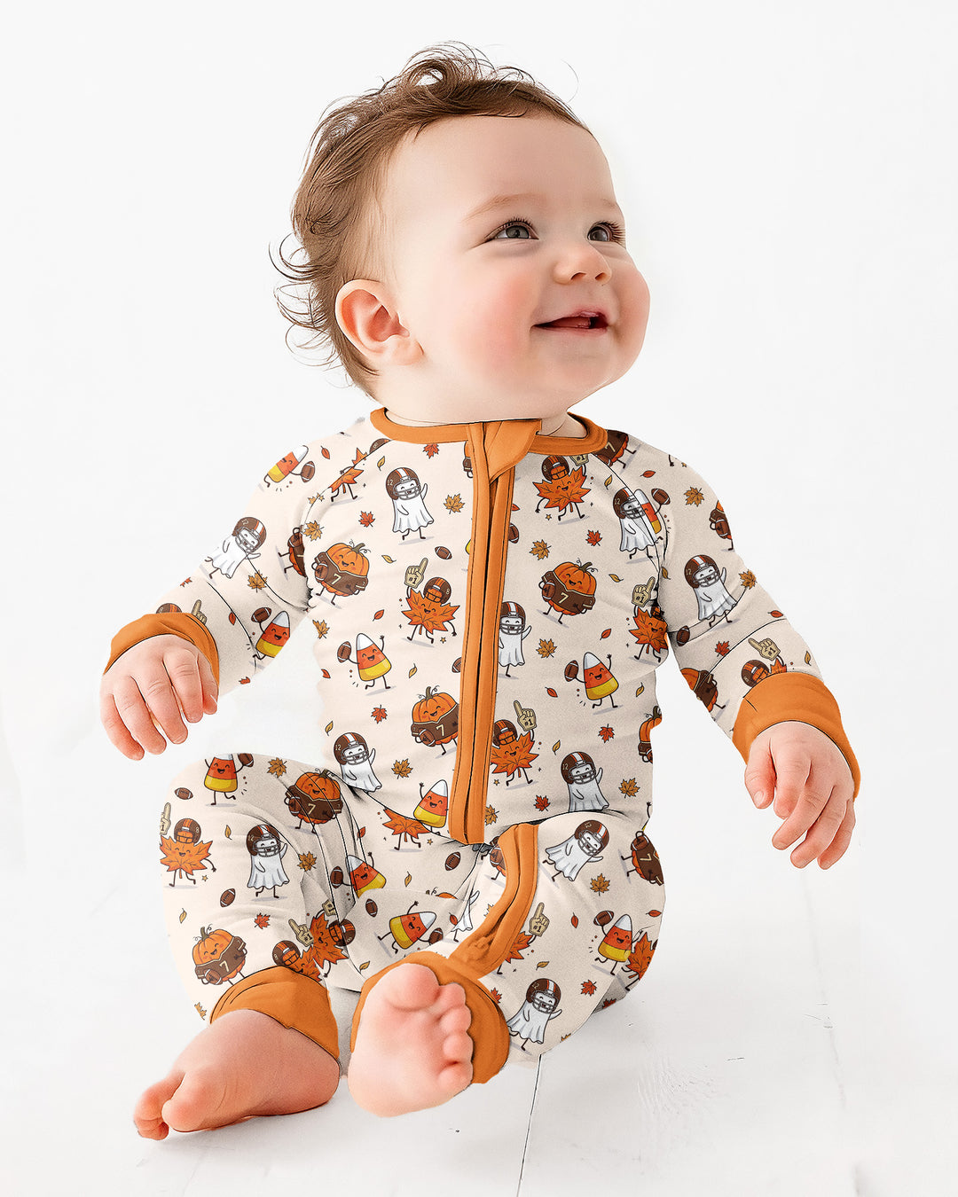 Fall Day Football Bamboo Convertible Zippy