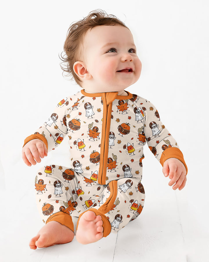 Fall Day Football Bamboo Convertible Zippy
