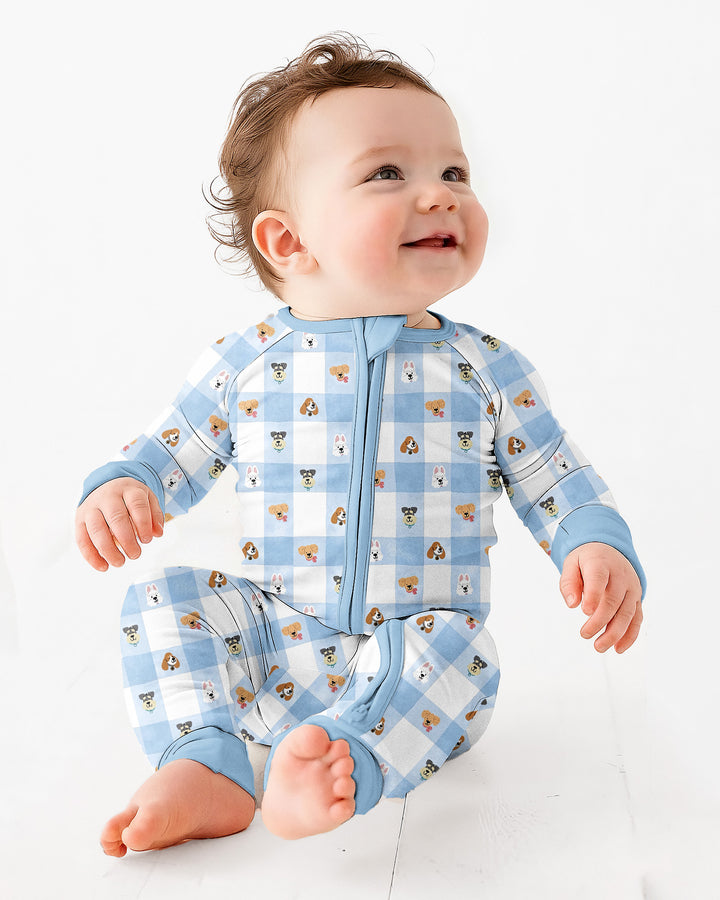 Plaid Pals Family Matching Bamboo Convertible Zippy