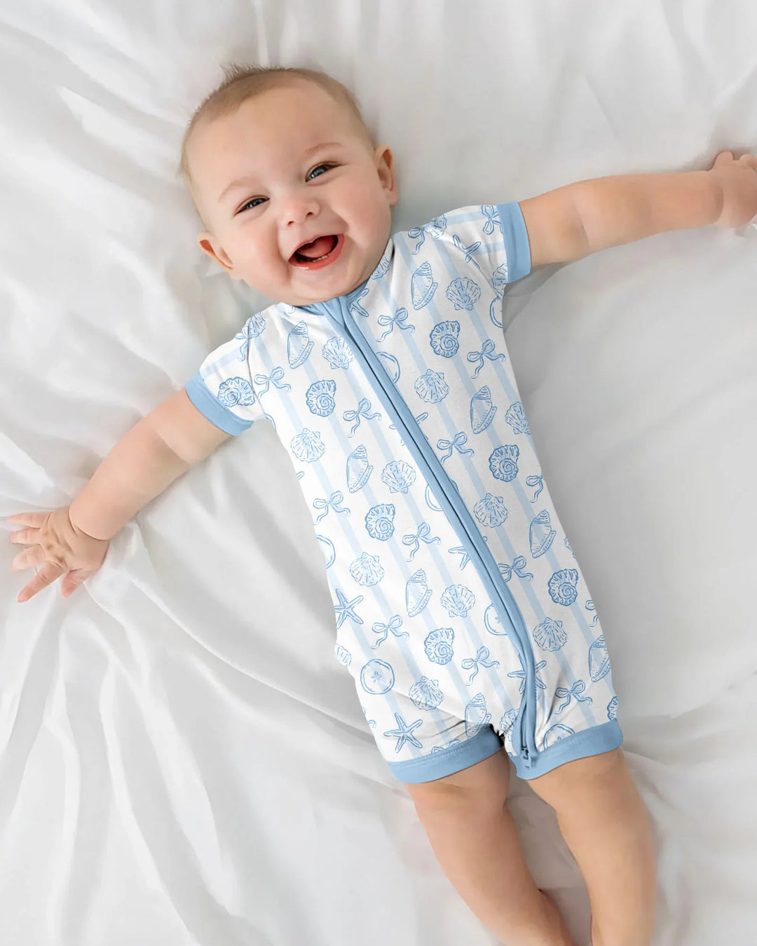 Coastal Keepsakes Family Matching Bamboo Shorty Zippy