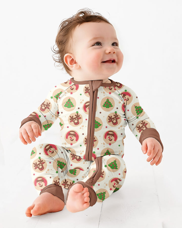 Holiday Cookie Party Family Matching Bamboo Convertible Zippy