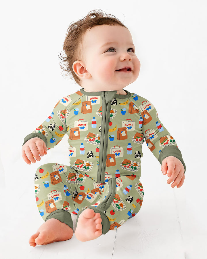 Happy School Lunch Bamboo Convertible Zippy