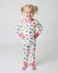 Tide Pool Pals Bamboo Two Piece Long Sleeve Pajama Set